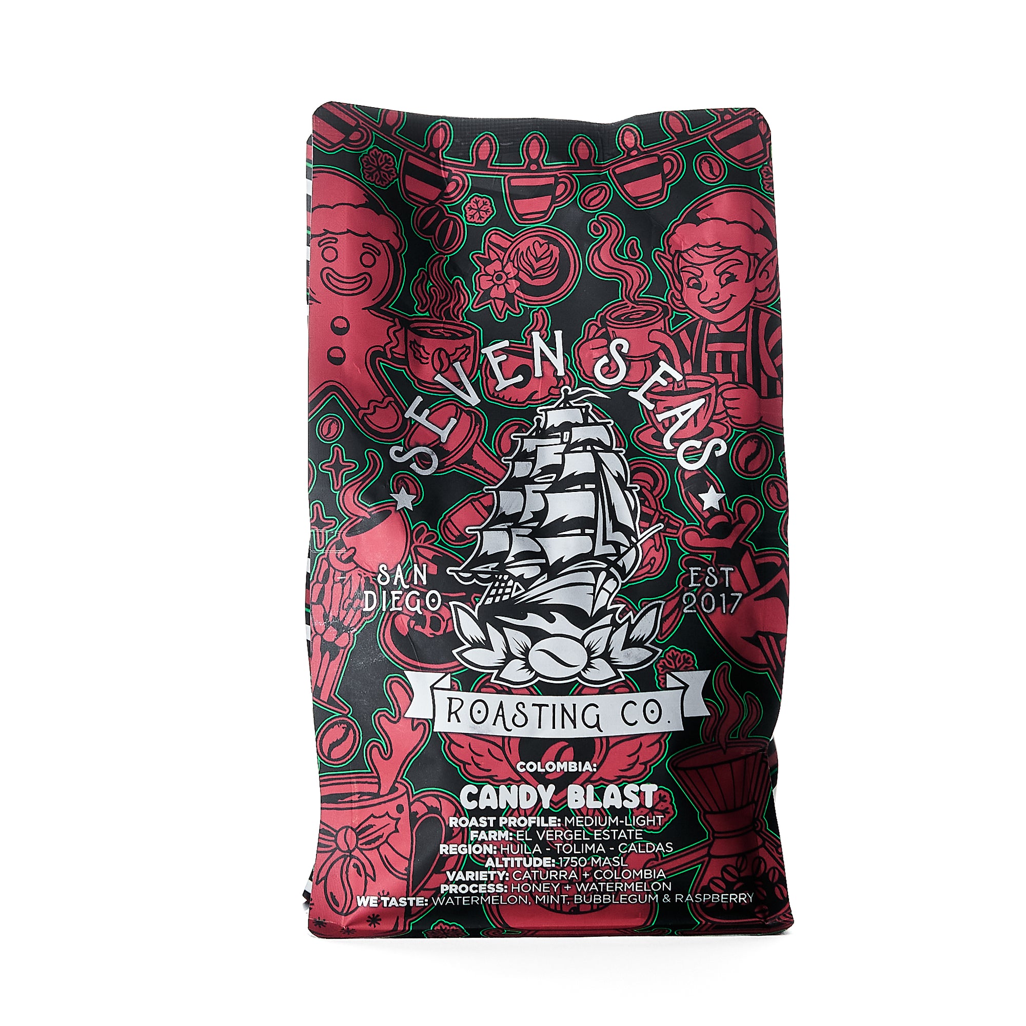 Colombia Candy Blast l San Diego Specialty Coffee - Seven Seas