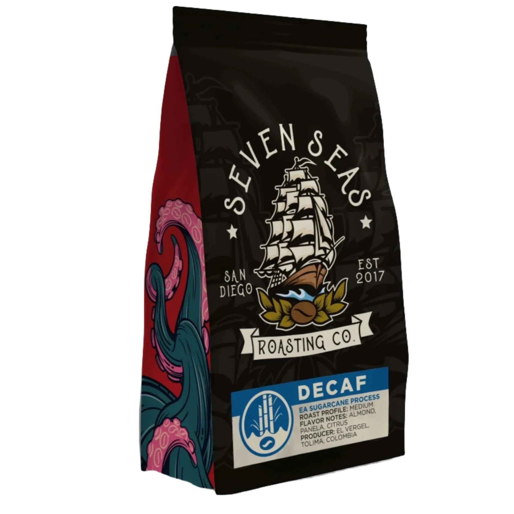 Colombia, Decaf: EA Sugarcane Process - Seven Seas Roasting Co.