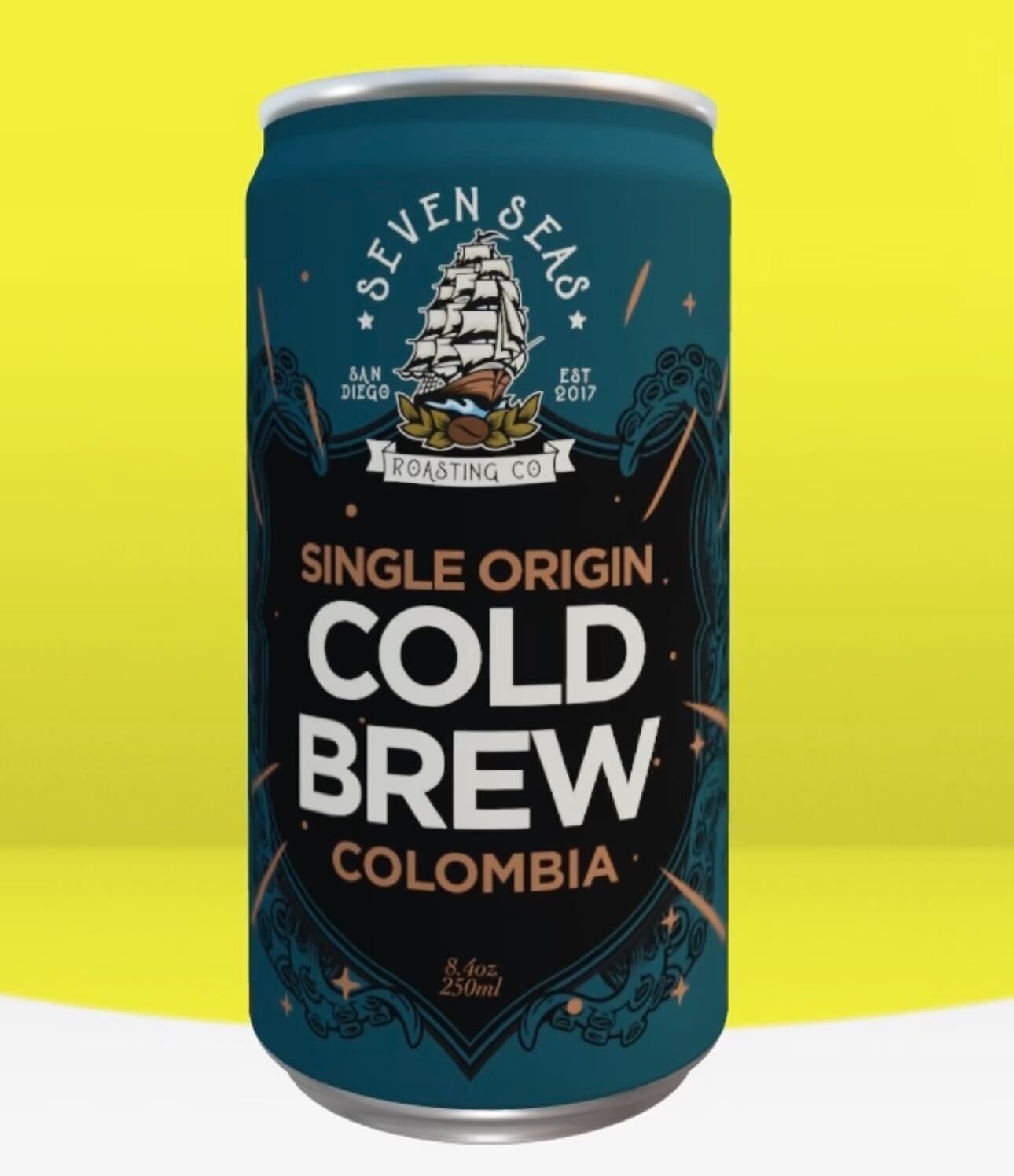 Candy Blast Cold Brew Coffee - Colombia -  8 oz can